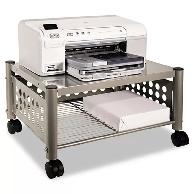 1-Shelf Printer Stand Black