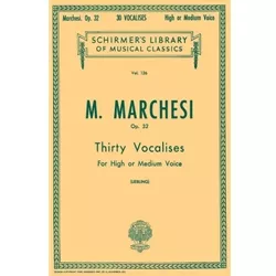 30 Vocalises, Op. 32 - High or Medium Voice