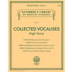 Collected Vocalises - High Voice