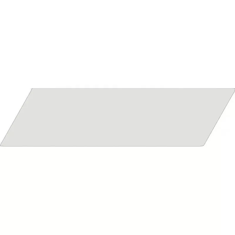 ^Equipe Chevron Series 5.2×18.6cm White Left