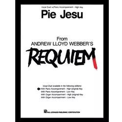 Pie Jesu (High Key) - Vocal Duet with Piano