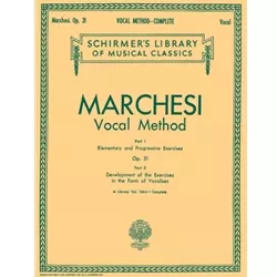 Vocal Method, Op. 31 - Complete