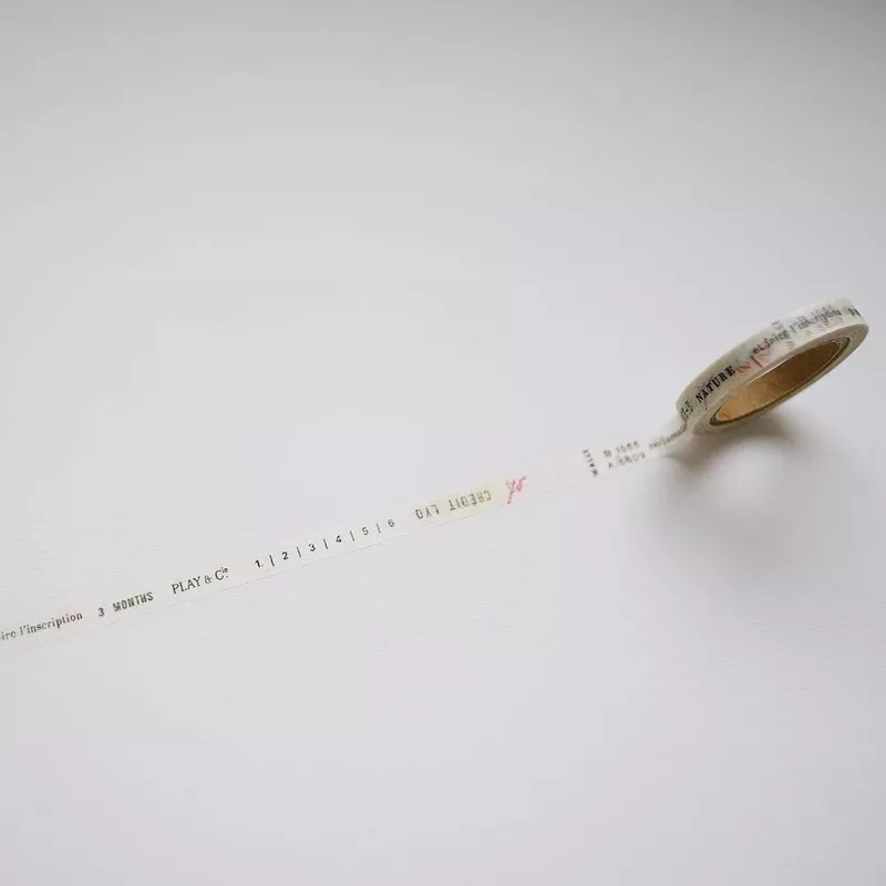 Yohaku Slim Washi Tape – Image