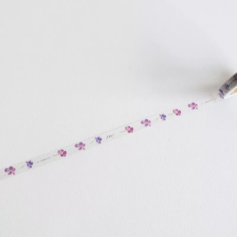 Yohaku Slim Washi Tape – Viola